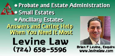 Law Levine, LLC - Estate Attorney in Oil City PA for Probate and Estate Administration including small estates and ancillary estates
